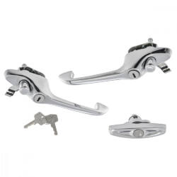 KIT MANILLAS EXTERIORES MK3 CROMADAS (3 CON LA MISMA LLAVE) . SKU CZH1785