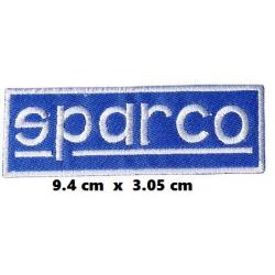 PARCHE BORDADO SPARCO  9X3M. SKU SPARCOPATCH