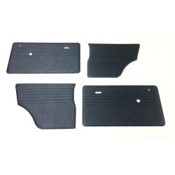 PANEL TAPIZ ORIGINAL INTERIOR, 4 PIEZAS, NEGRO, INGLES. SKU MSSK1017